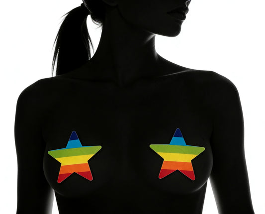 Rainbow Pride Pasties Pack - 3 Pairs